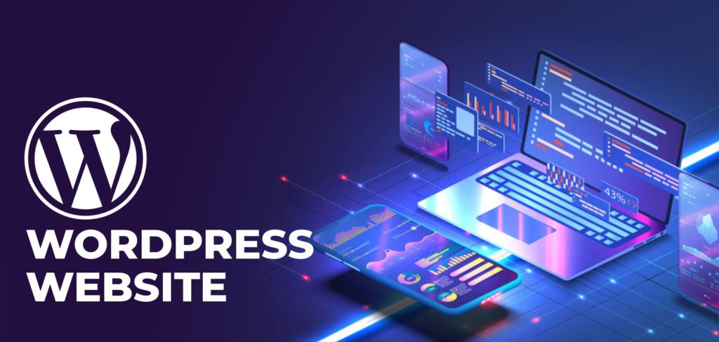 image d'un ite wordpress